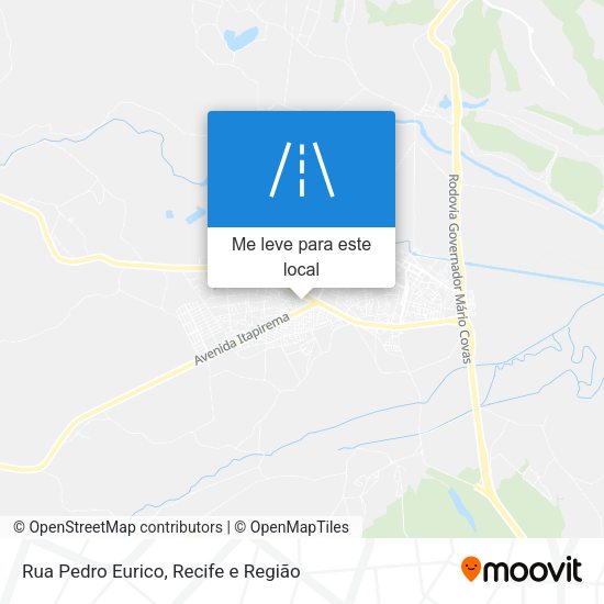 Rua Pedro Eurico mapa
