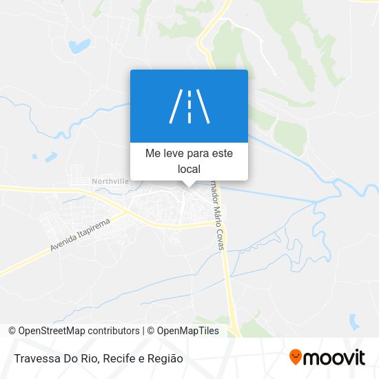 Travessa Do Rio mapa