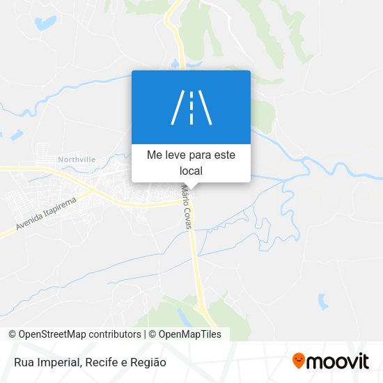 Rua Imperial mapa