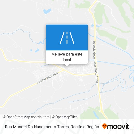 Rua Manoel Do Nascimento Torres mapa