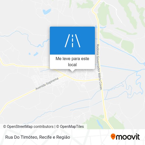 Rua Do Timóteo mapa