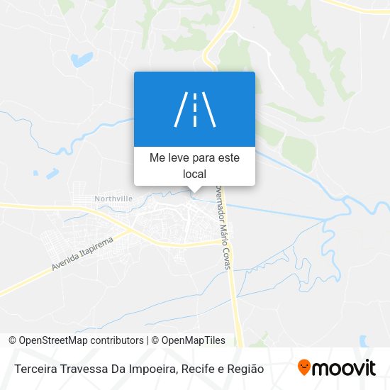 Terceira Travessa Da Impoeira mapa