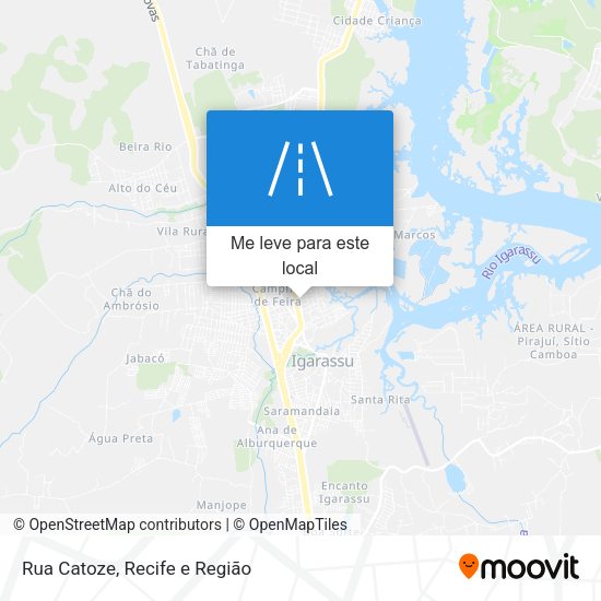 Rua Catoze mapa