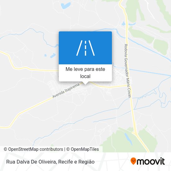 Rua Dalva De Oliveira mapa