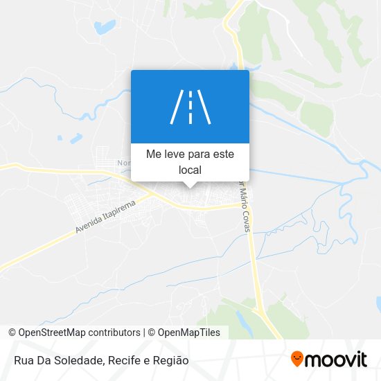Rua Da Soledade mapa