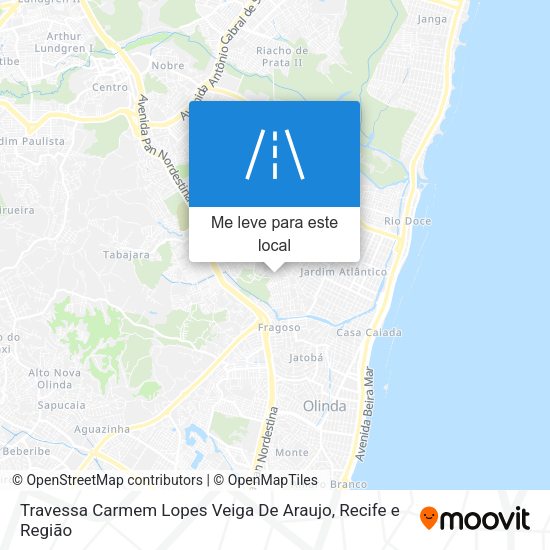 Travessa Carmem Lopes Veiga De Araujo mapa