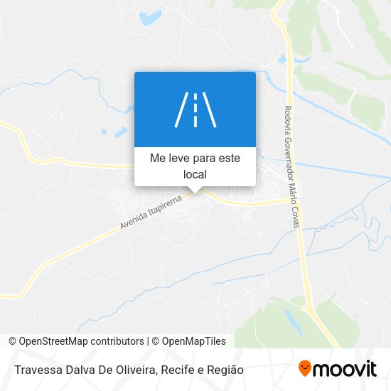 Travessa Dalva De Oliveira mapa