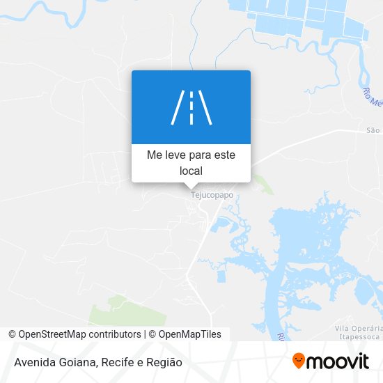 Avenida Goiana mapa