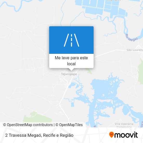 2 Travessa Megaó mapa