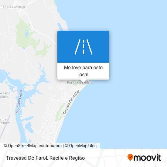 Travessa Do Farol mapa