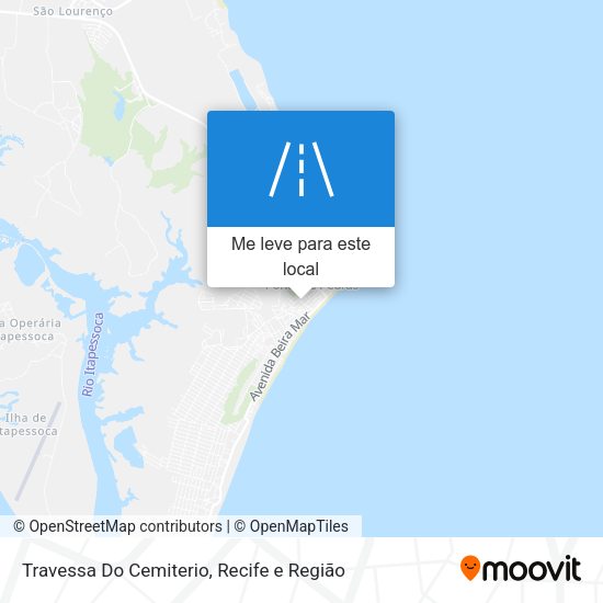 Travessa Do Cemiterio mapa