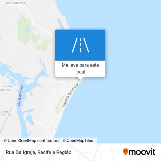 Rua Da Igreja mapa