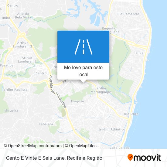 Cento E Vinte E Seis Lane mapa