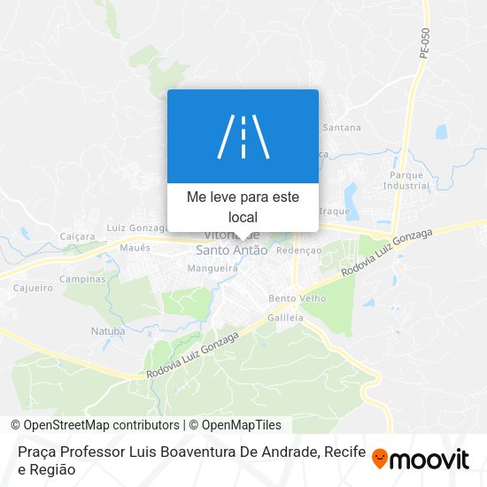 Praça Professor Luis Boaventura De Andrade mapa
