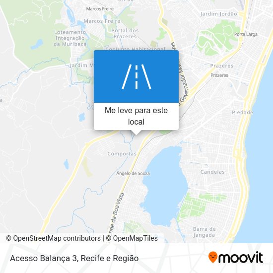 Acesso Balança 3 mapa