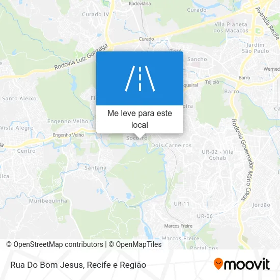 Rua Do Bom Jesus mapa