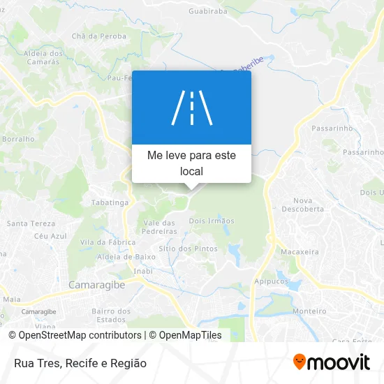 Rua Tres mapa