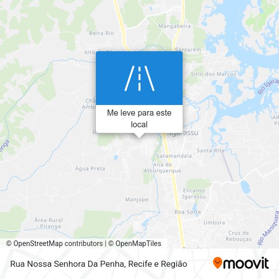 Rua Nossa Senhora Da Penha mapa