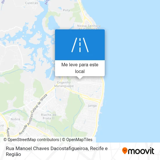 Rua Manoel Chaves Dacostafigueiroa mapa