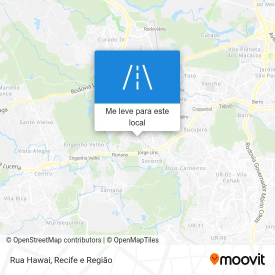 Rua Hawai mapa