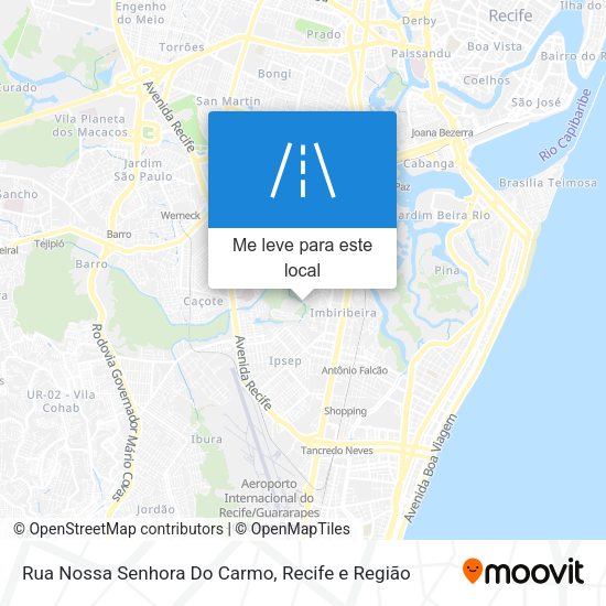 Rua Nossa Senhora Do Carmo mapa