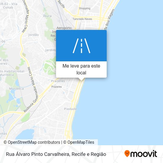 Rua Álvaro Pinto Carvalheira mapa