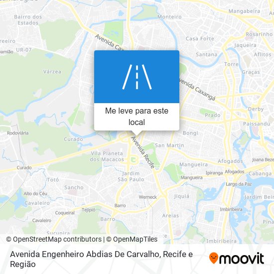 Avenida Engenheiro Abdias De Carvalho mapa