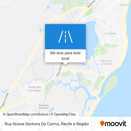 Rua Nossa Senhora Do Carmo mapa