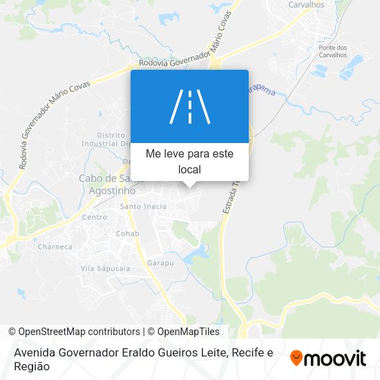 Avenida Governador Eraldo Gueiros Leite mapa