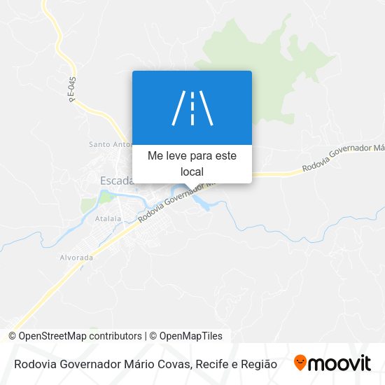 Rodovia Governador Mário Covas mapa