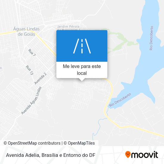 Avenida Adelia mapa