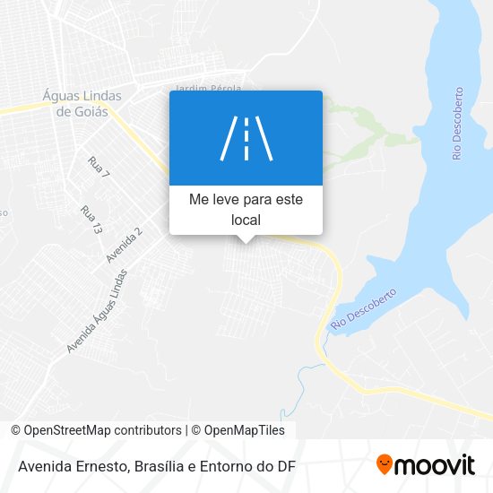 Avenida Ernesto mapa