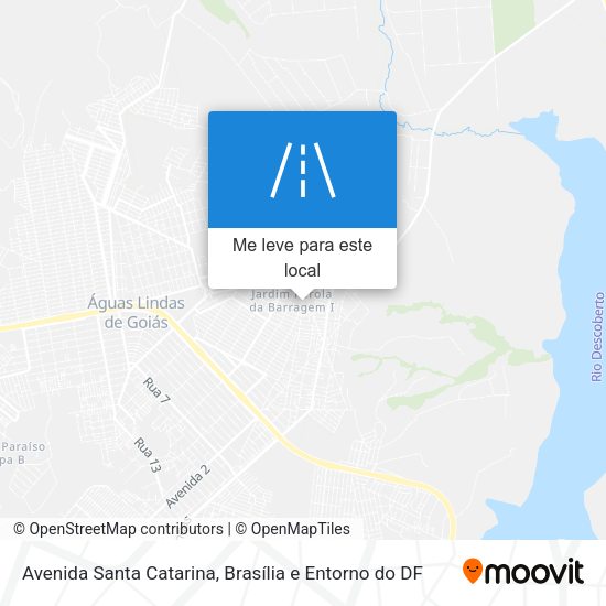 Avenida Santa Catarina mapa