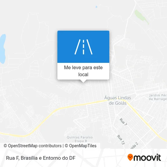 Rua F mapa