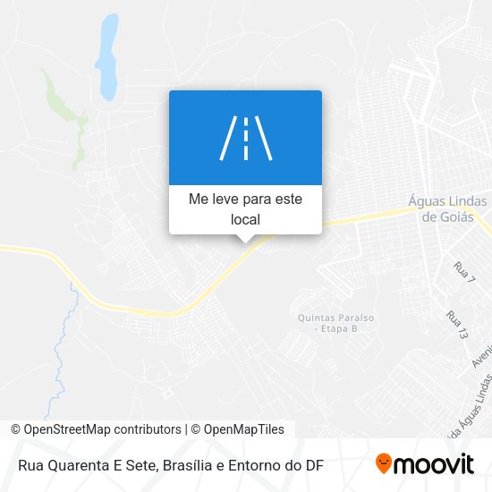 Rua Quarenta E Sete mapa