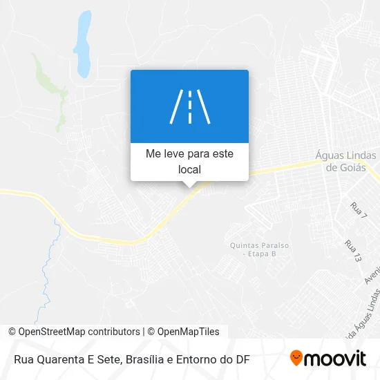 Rua Quarenta E Sete mapa
