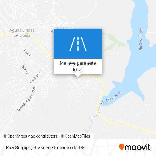 Rua Sergipe mapa