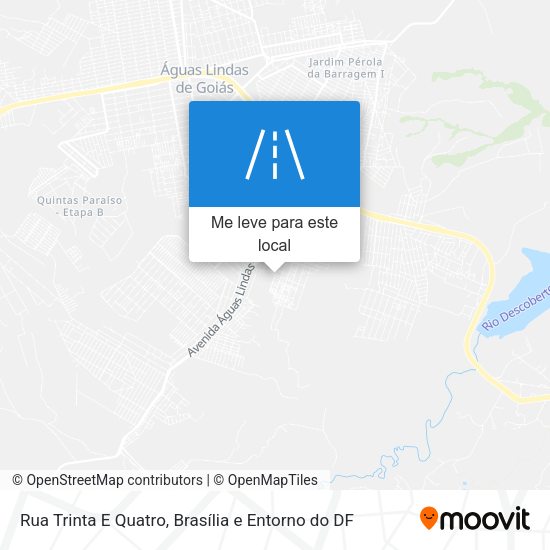 Rua Trinta E Quatro mapa