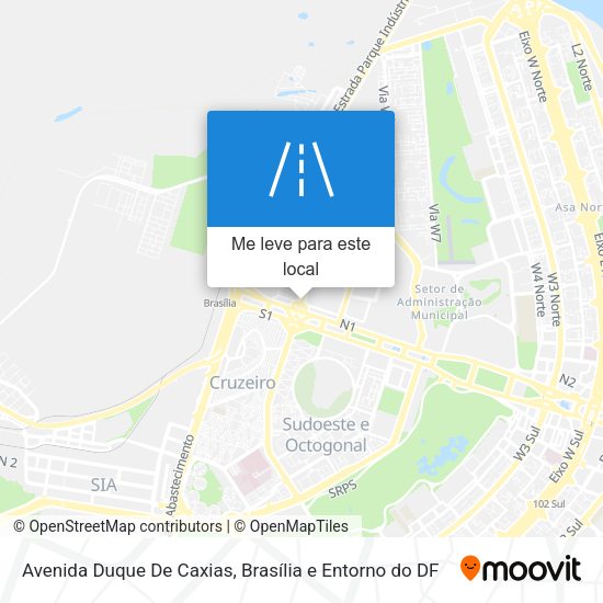 Avenida Duque De Caxias mapa