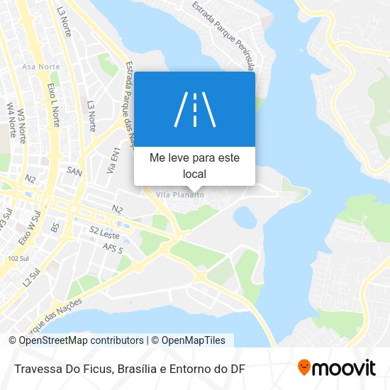 Travessa Do Ficus mapa