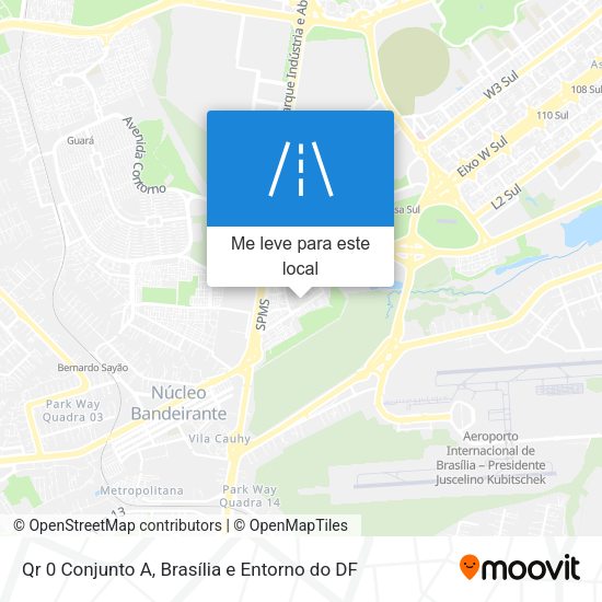 Qr 0 Conjunto A mapa