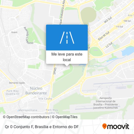 Qr 0 Conjunto F mapa