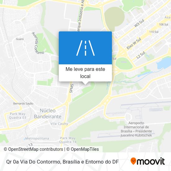 Qr 0a Via Do Contormo mapa