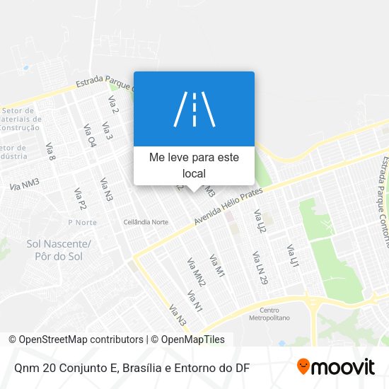 Qnm 20 Conjunto E mapa