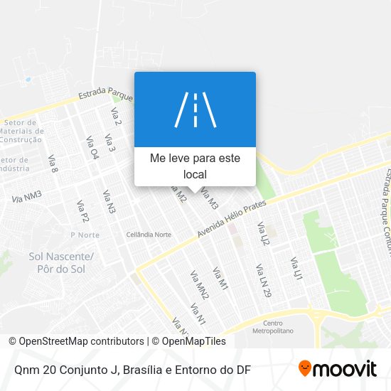 Qnm 20 Conjunto J mapa