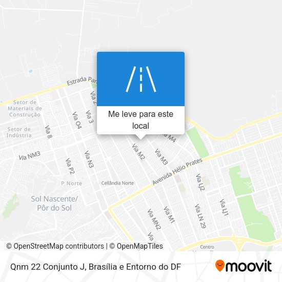 Qnm 22 Conjunto J mapa
