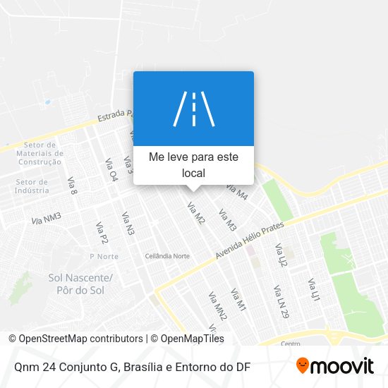 Qnm 24 Conjunto G mapa