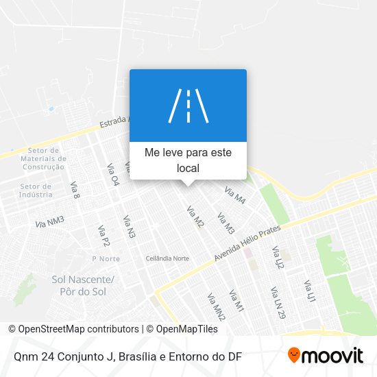 Qnm 24 Conjunto J mapa