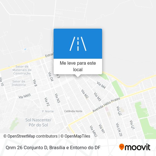 Qnm 26 Conjunto D mapa