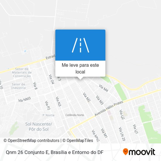 Qnm 26 Conjunto E mapa